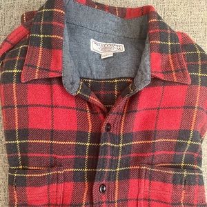 J.Crew Wallace and Barnes Flannel Shirt Size Medium